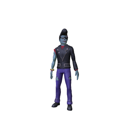 Free Drop Dead Tedd: zombie avatar and Pompadour hair in Roblox