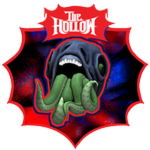 Insignia Festering Felix de The Hollow con criatura verde encapuchada