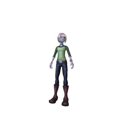 Free City Life Woman: official bundle with hair and animations