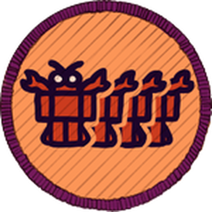 Miniatura oficial del emblema Quad Trick or Treating de 99 Nights in the Forest.
