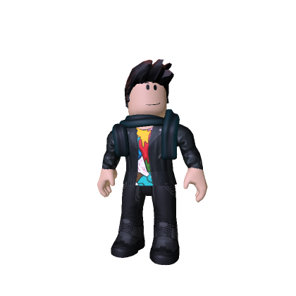 John: a free Roblox bundle with clothes, hair and a scarf