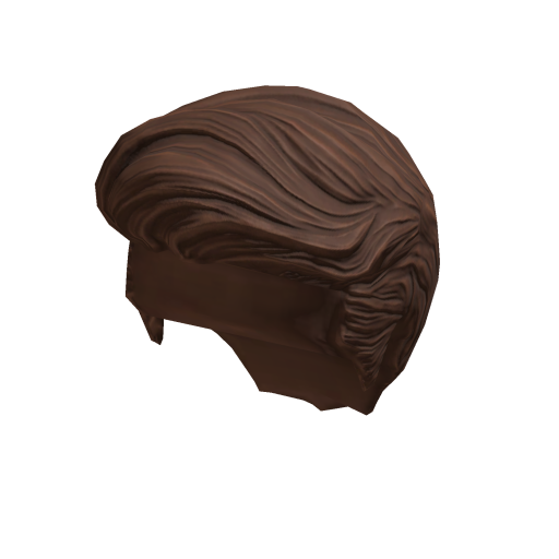 Side Part - Brown gratis: cabello castaño para tu avatar Roblox